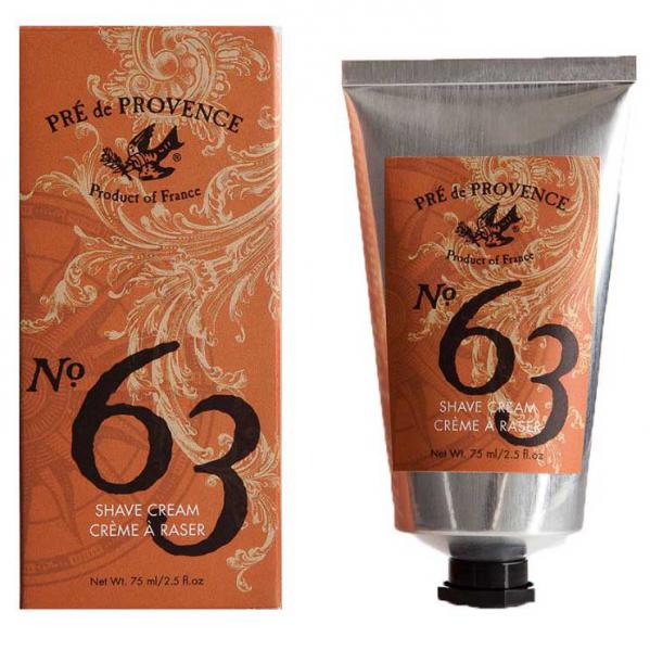 Pre de Provence No.63 Mens Shea Butter Shave Cream 2.5 Oz.