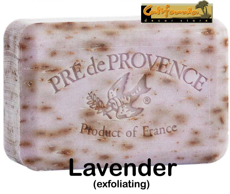 Pre de Provence Soap Lavender 150 gram exfoliating Bath Shower Bar