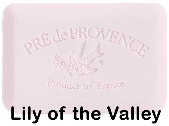 Pre de Provence Soap Lily of the Valley 150 gram lathering Bath Shower Bar