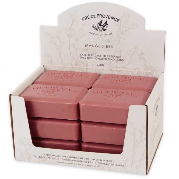 Pre de Provence Soap Mangosteen 250 gram Bath Shower Bar Case of 12