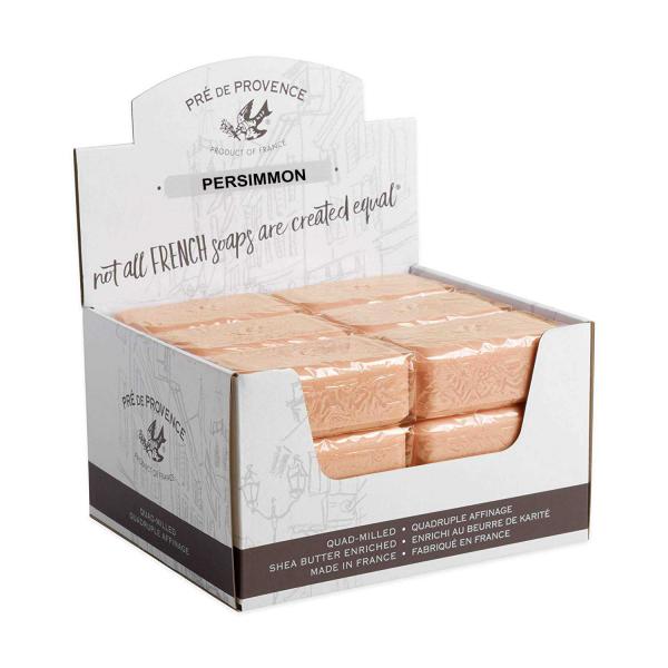 Pre de Provence Soap Persimmon 150 gram Bath Shower Bar Case of 18