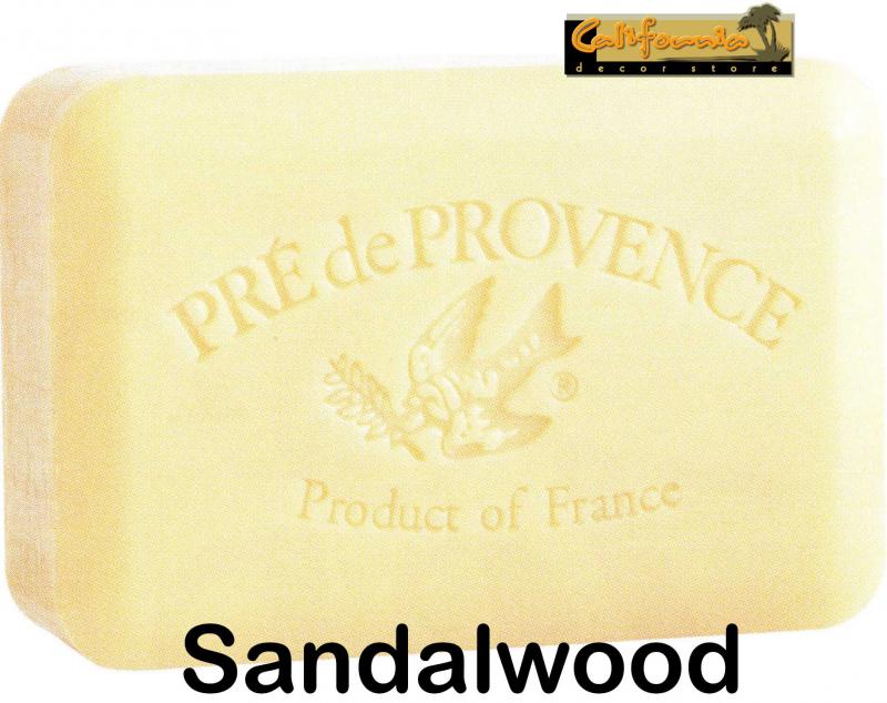Pre de Provence Soap Sandalwood 250 gram lathering Bath Shower Bar