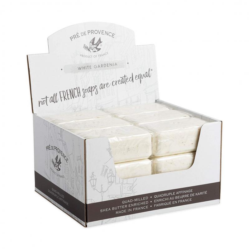 Pre de Provence Soap White Gardenia 150 gram Bath Shower Bar Case of 18