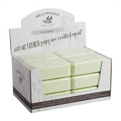 Pre de Provence Soap Cucumber 250 gram Bath Shower Bar Case of 12
