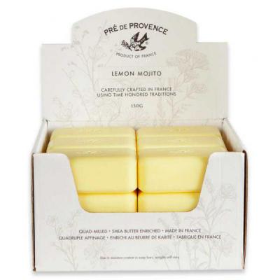 Pre de Provence Soap Lemon Mojito 150 gram Bath Shower Bar Case of 18
