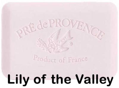 Pre de Provence Soap Lily of the Valley 250 gram lathering Bath Shower Bar