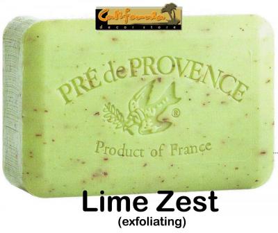 Pre de Provence Soap Lime Zest 250 gram Bath Shower Bar