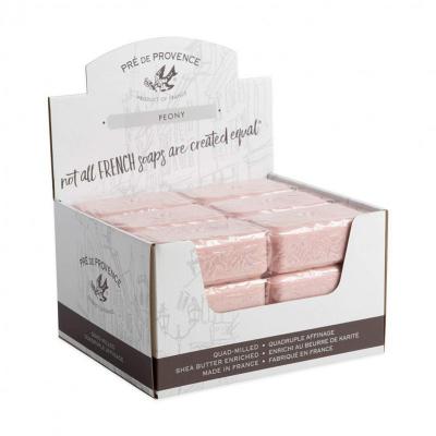 Pre de Provence Soap Peony 150 gram Bath Shower Bar Case of 18