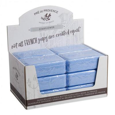 Pre de Provence Soap Starflower 250 gram Bath Shower Bar Case of 12