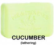 Pre de Provence Cucumber Soap Bar. The classic is back! Fresh cut garden cucumber (lathering)