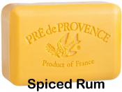 Pre de Provence Soap Spiced Rum 150 gram lathering Bath Shower Bar