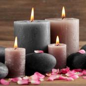 All wax, soy, and decorative candles offered by California Decor Store