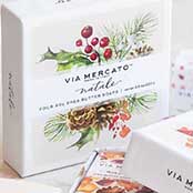 Via Mercato No.1 to No.9 200 gram soap bars and cases of 12 at California Decor Store