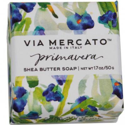 Via Mercato Soap Primavera Spring Flowers Gift Set Box Sunkissed Snowdrops