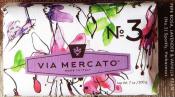 Via Mercato Soap No.1 Pepe Rosa, Lavender, Vanilla Bean,  200 gram Bath Bar